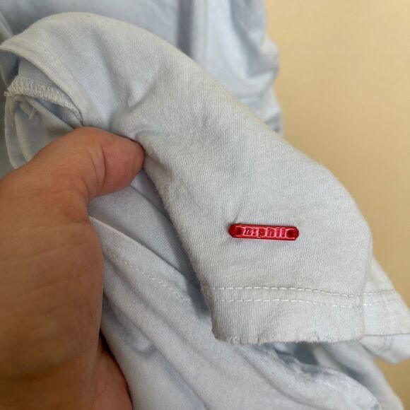 N:PHILANTHROPY Dress Womens Large Blue Bix Mini Fitted Sleevless NWT - Picture 2 of 12